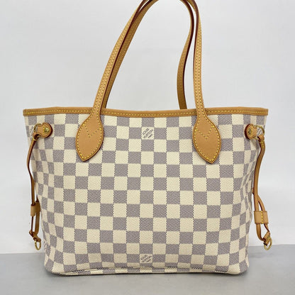 Louis Vuitton Tote Damier Azur Neverfull PM White — view 6