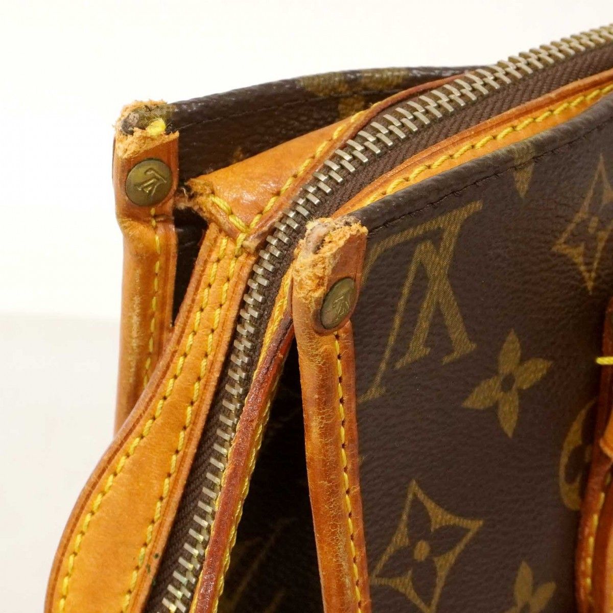 Louis Vuitton Shoulder Bag Monogram Popincourt Brown — view 7