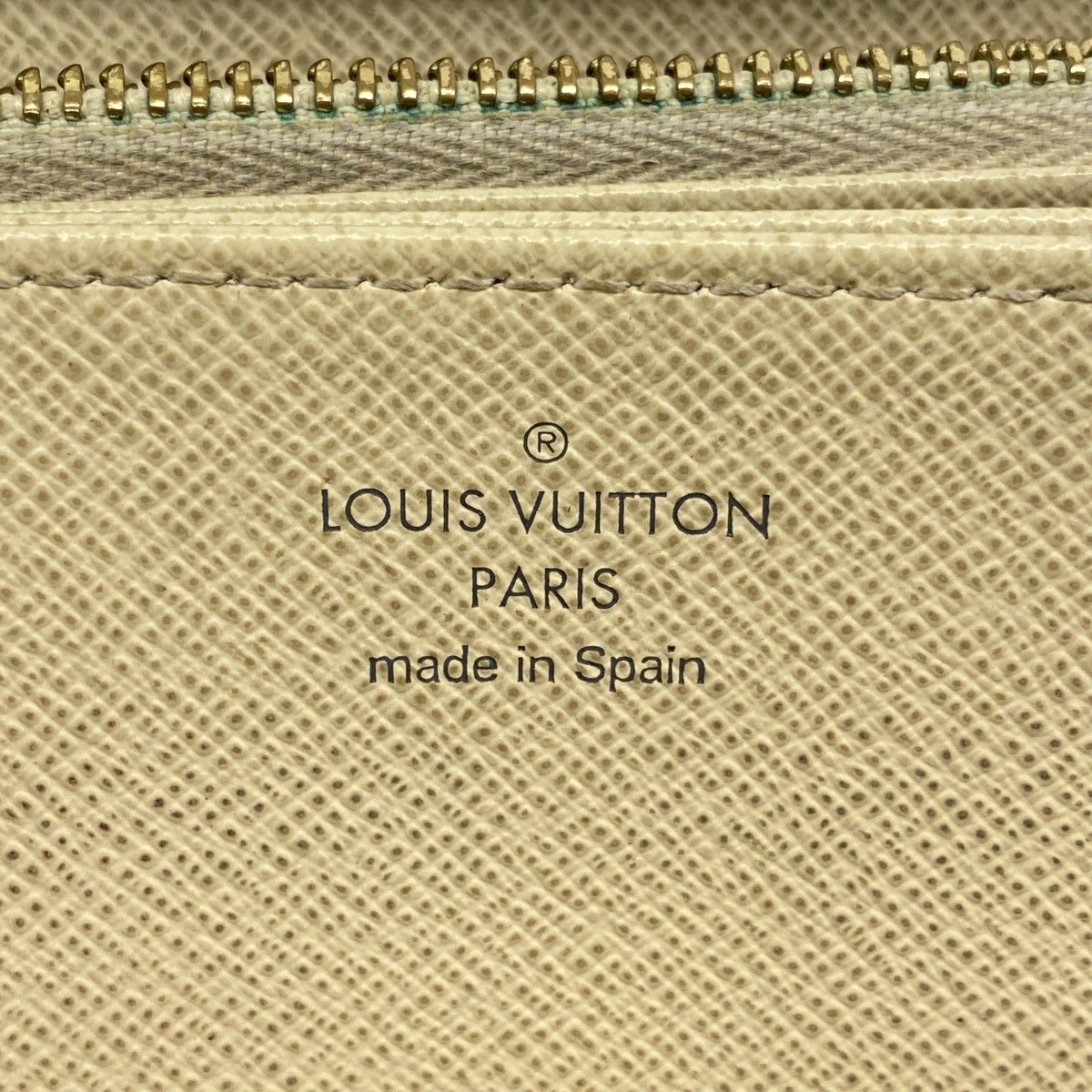 Louis Vuitton Wallet Damier Azur Zippy White — view 4