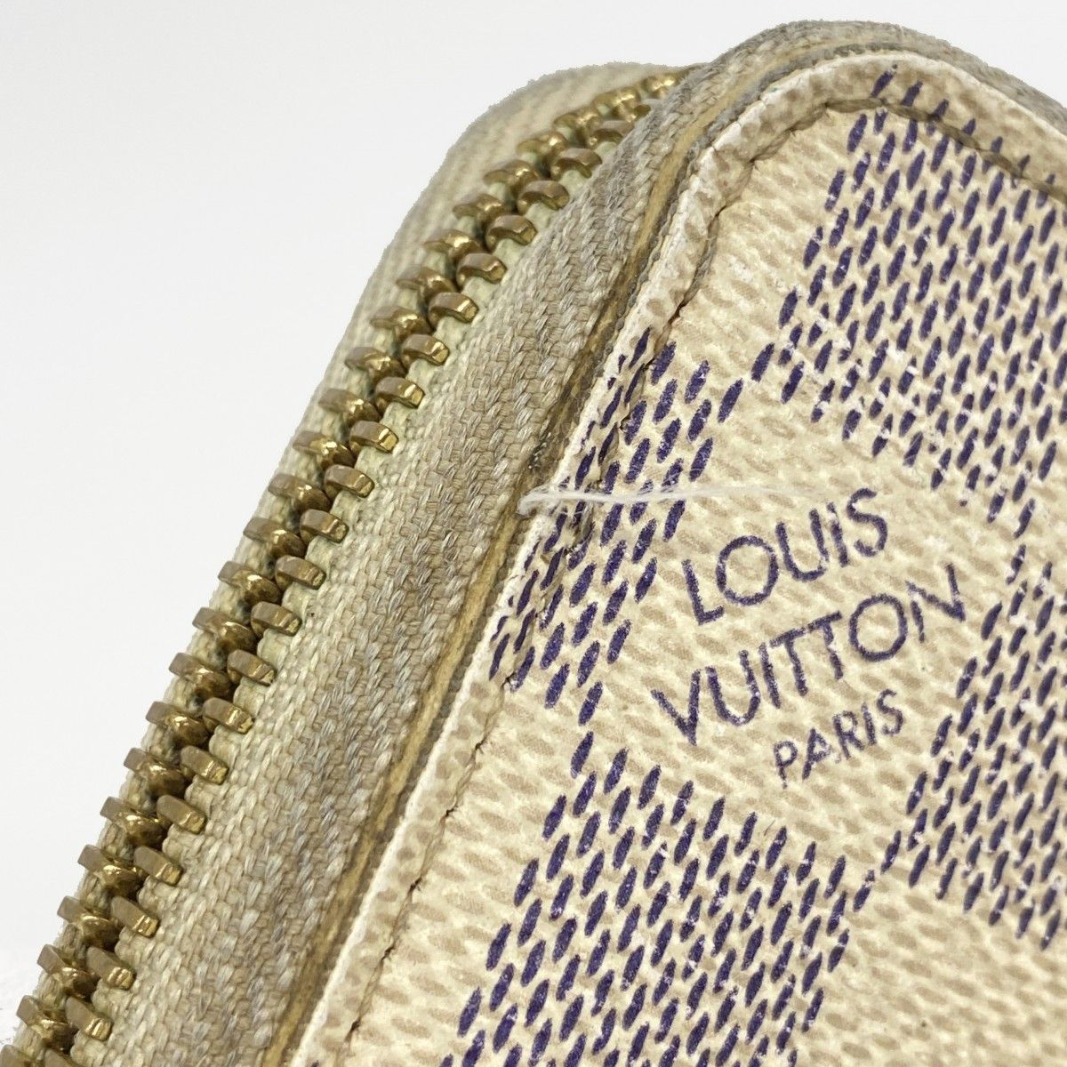 Louis Vuitton Wallet Damier Azur Zippy White — view 5