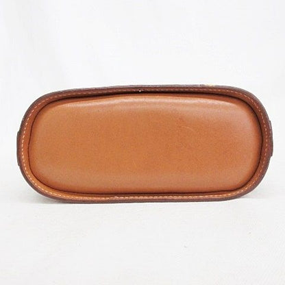 Celine Shoulder Bag Macadam Pattern Brown — view 5