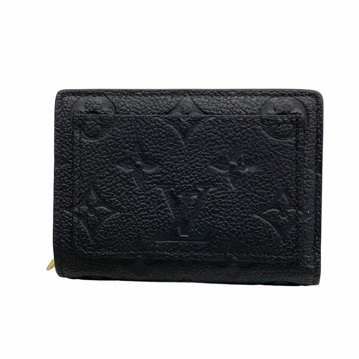 Louis Vuitton Wallet Monogram Empreinte Portefeuille Noir