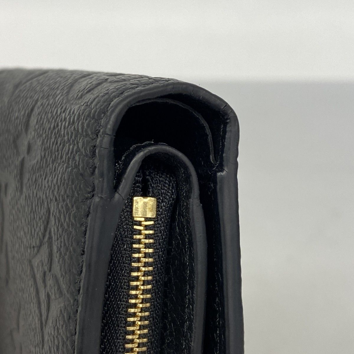 Louis Vuitton Wallet Monogram Empreinte Portefeuille Noir — view 6