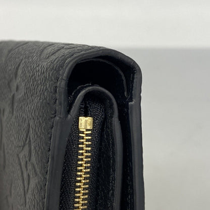 Louis Vuitton Wallet Monogram Empreinte Portefeuille Noir — view 6