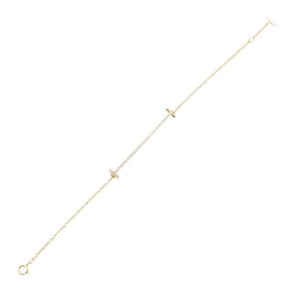 Tiffany & Co Bracelet T Smile Diamond 16 cm 18k — view 3