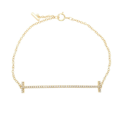 Tiffany & Co Bracelet T Smile Diamond 16 cm 18k