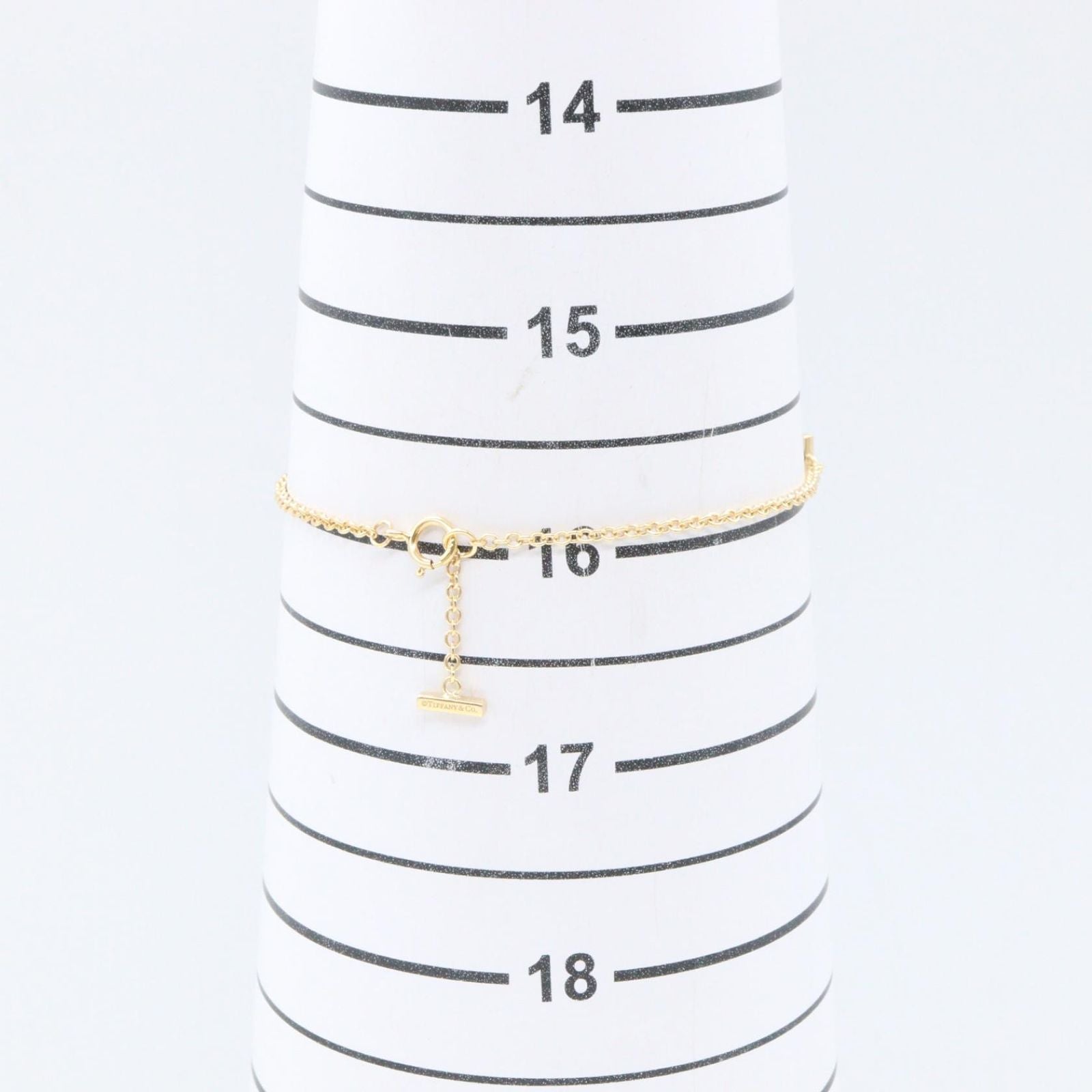 Tiffany & Co Bracelet T Smile Diamond 16 cm 18k — view 6