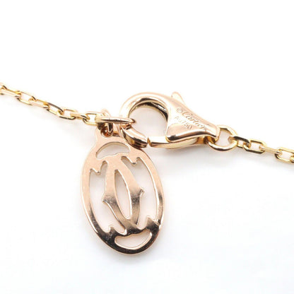 Cartier Necklace Damier Heart Diamond 38 41 cm 18k Pink Gold — view 3