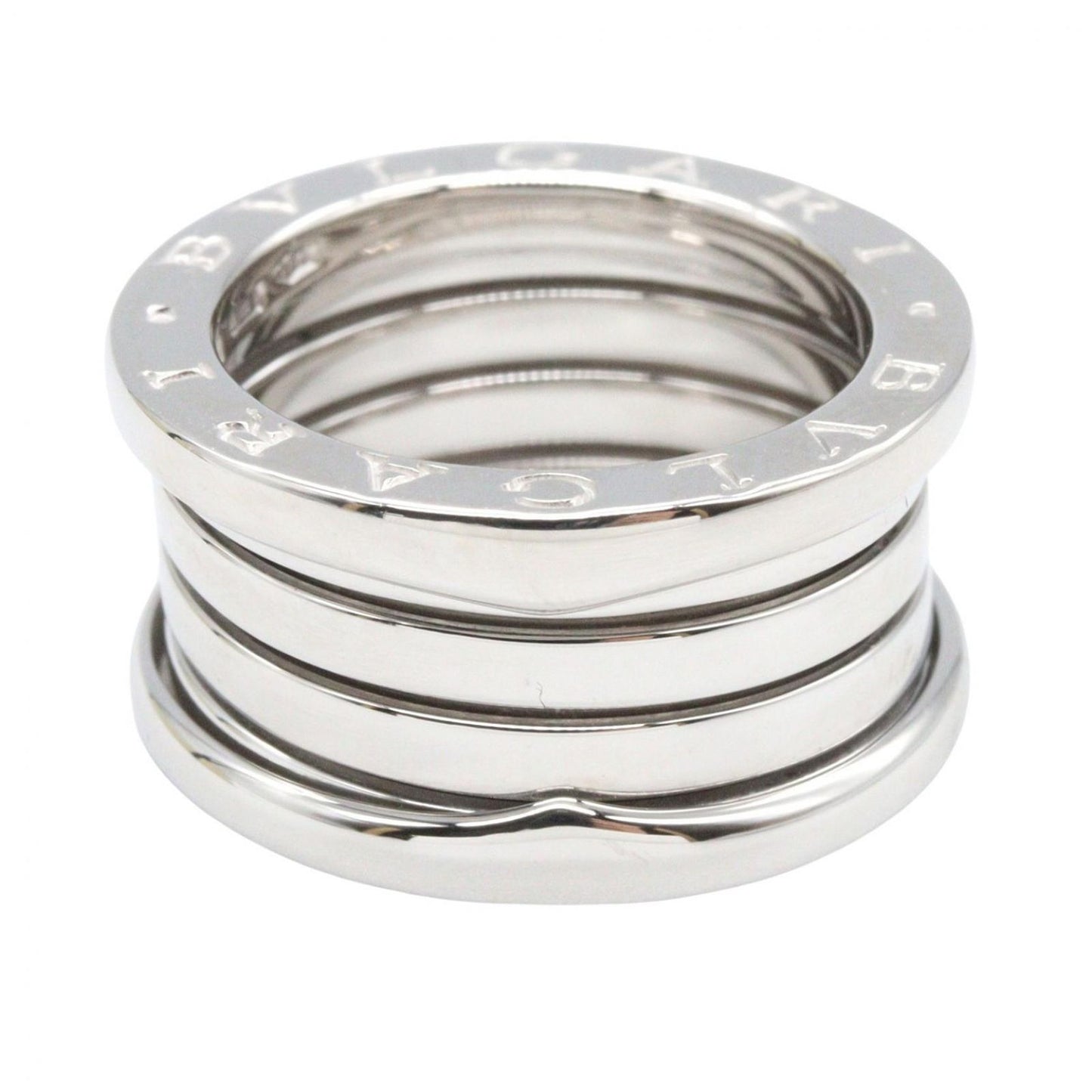 Bvlgari Ring B-zero One Band 18k White Gold — view 2