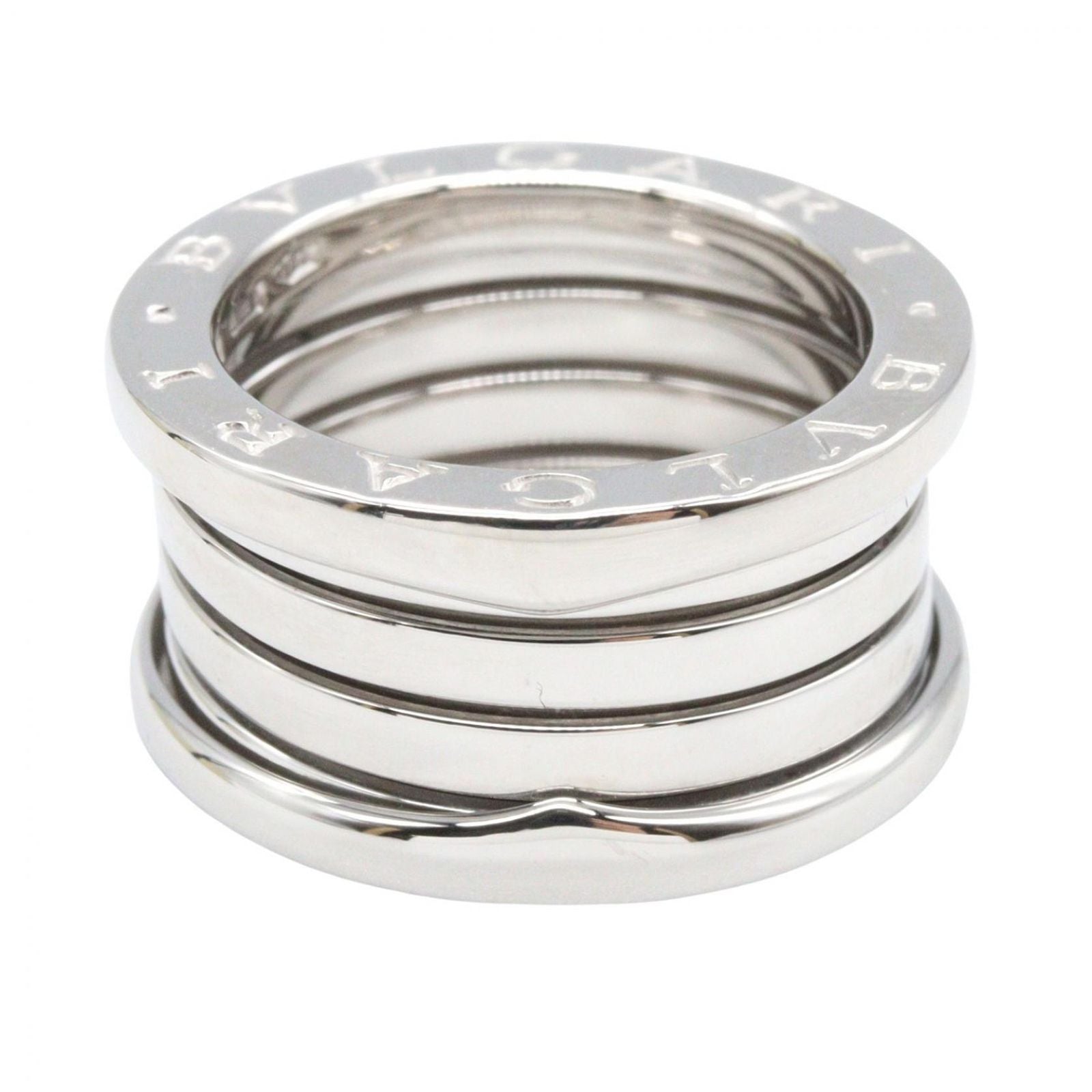 Bvlgari Ring B-zero One Band 18k White Gold — view 2