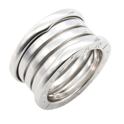 Bvlgari Ring B-zero One Band 18k White Gold