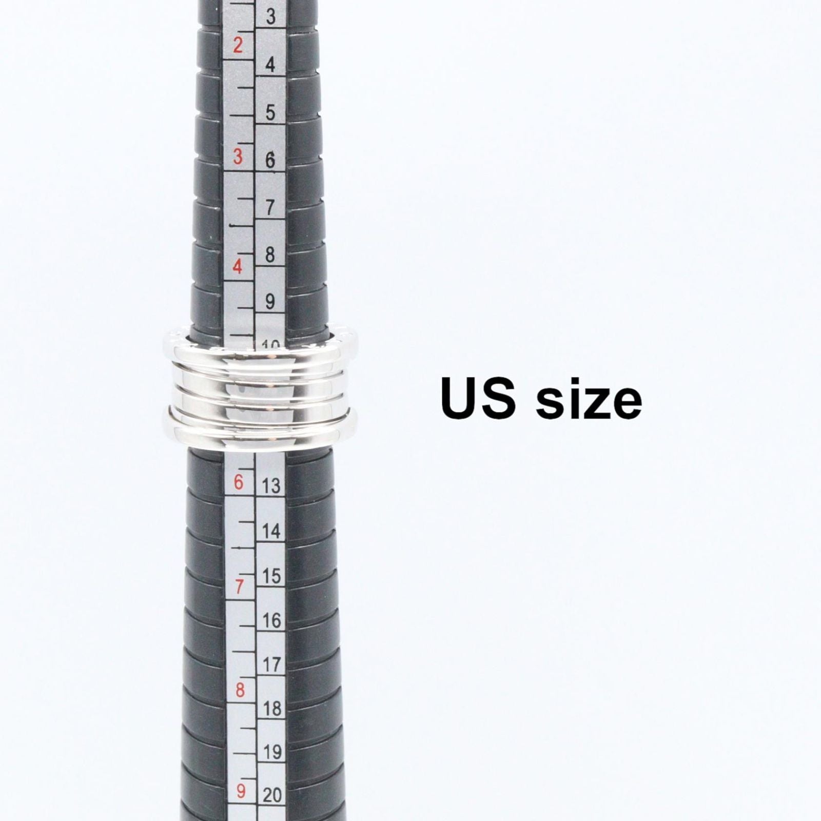 Bvlgari Ring B-zero One Band 18k White Gold — view 6