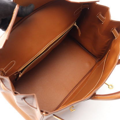 Hermes Handbag Birkin 35 Gold Leather — view 3