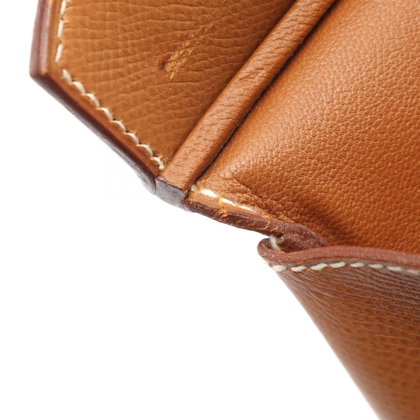 Hermes Handbag Birkin 35 Gold Leather — view 7