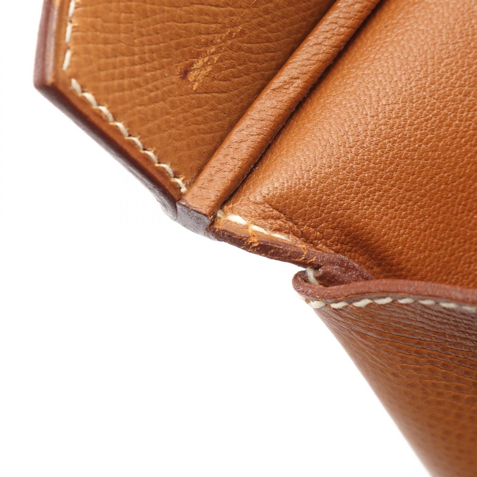 Hermes Handbag Birkin 35 Gold Leather — view 7