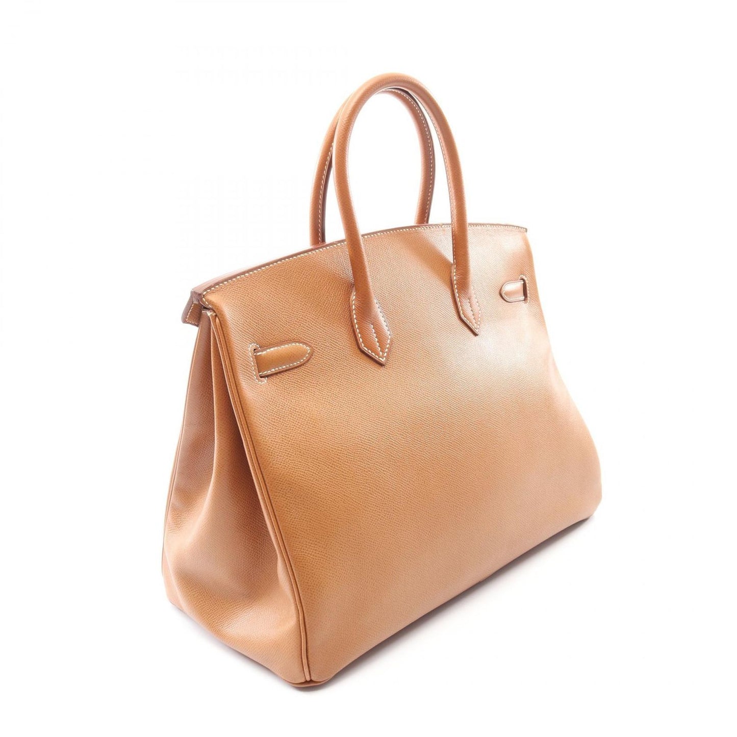 Hermes Handbag Birkin 35 Gold Leather — view 2