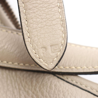 Hermes Shoulder Bag Trim 31 Gray Beige Leather — view 5