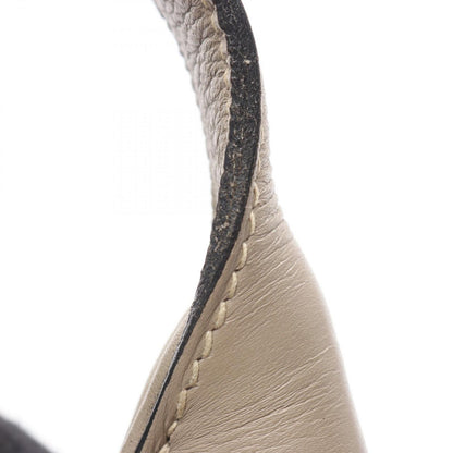 Hermes Shoulder Bag Trim 31 Gray Beige Leather — view 7