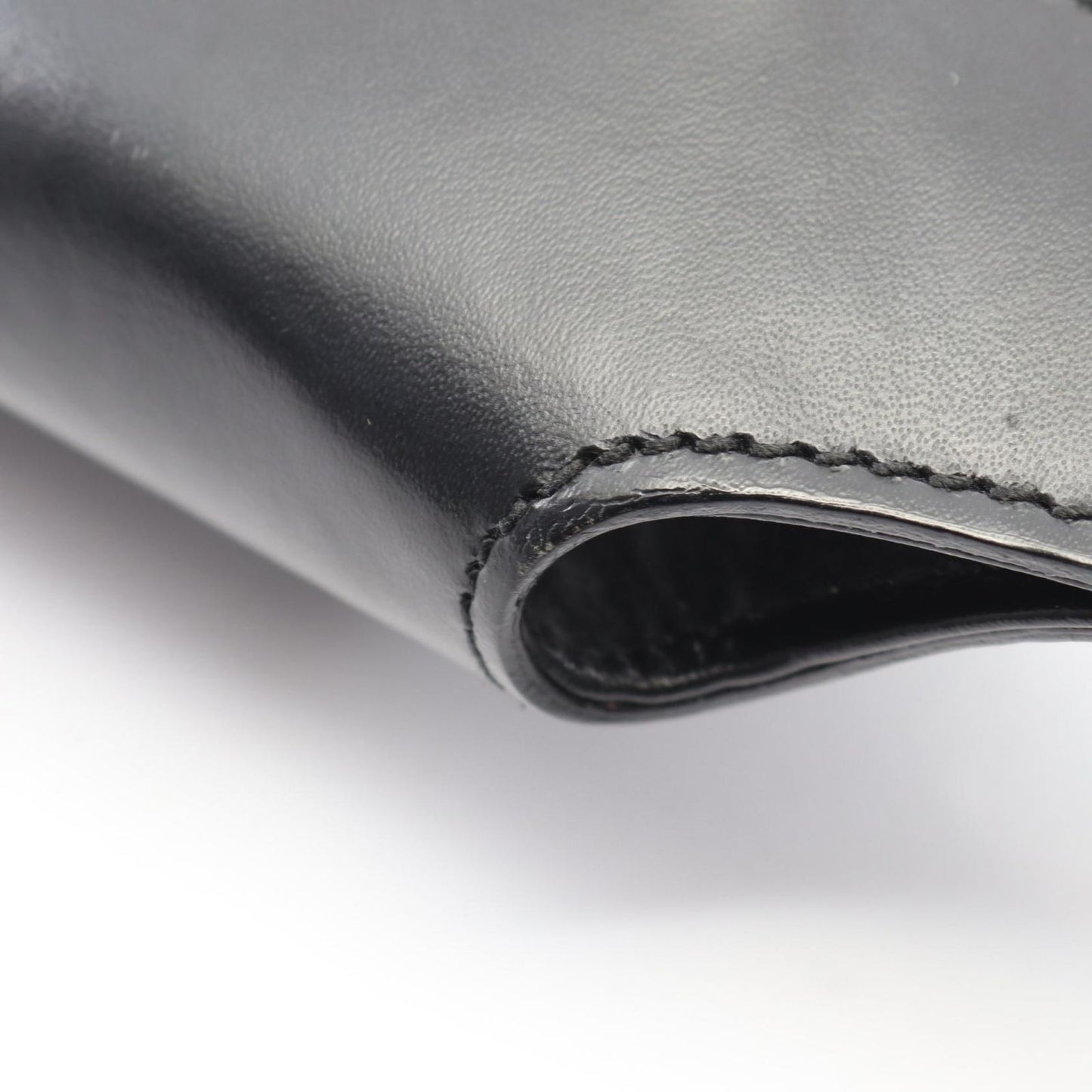Gucci Shoulder Bag GG Pattern Black Canvas Leather — view 8