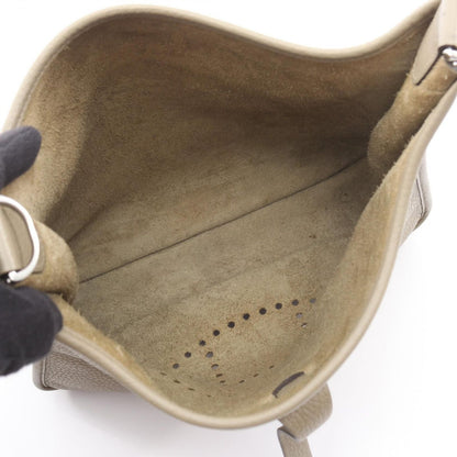 Hermes Shoulder Bag Evelyne 3 Trois PM Sage Leather — view 3