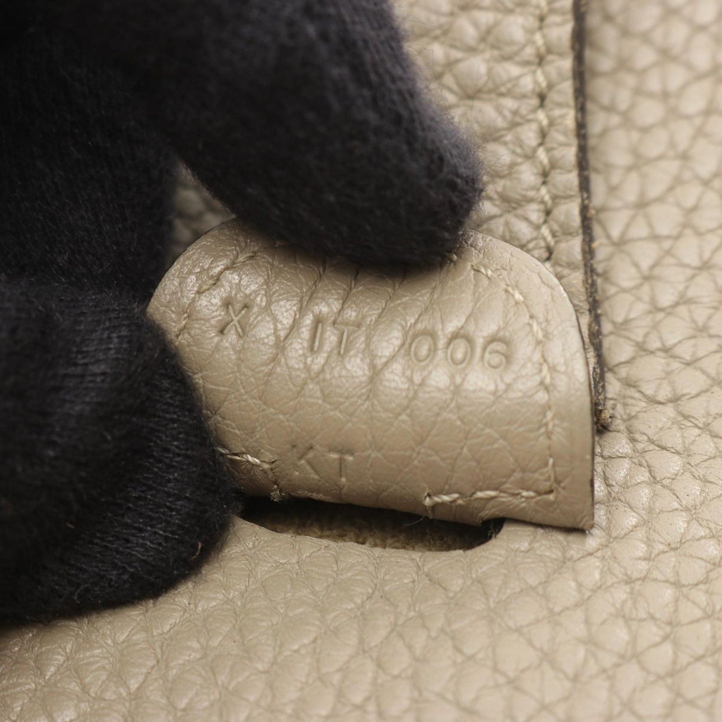 Hermes Shoulder Bag Evelyne 3 Trois PM Sage Leather — view 5