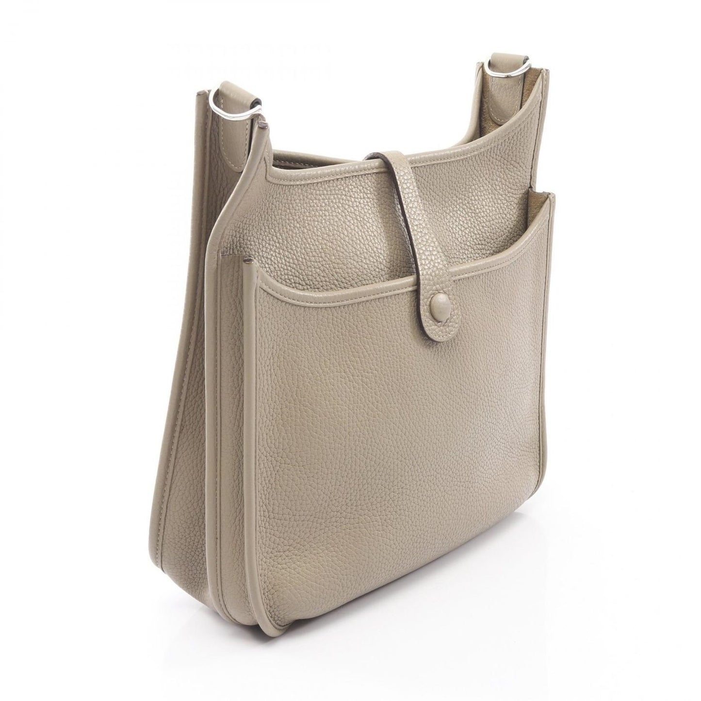 Hermes Shoulder Bag Evelyne 3 Trois PM Sage Leather — view 2