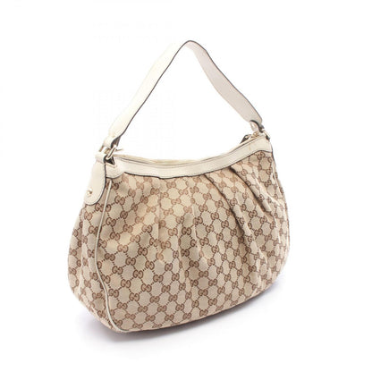 Gucci Shoulder Bag Ski GG Canvas Beige Ivory Ski — view 2