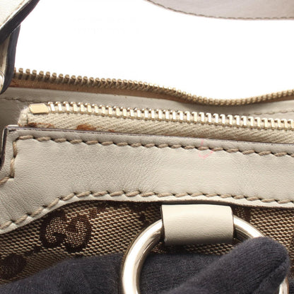 Gucci Shoulder Bag Ski GG Canvas Beige Ivory Ski — view 5