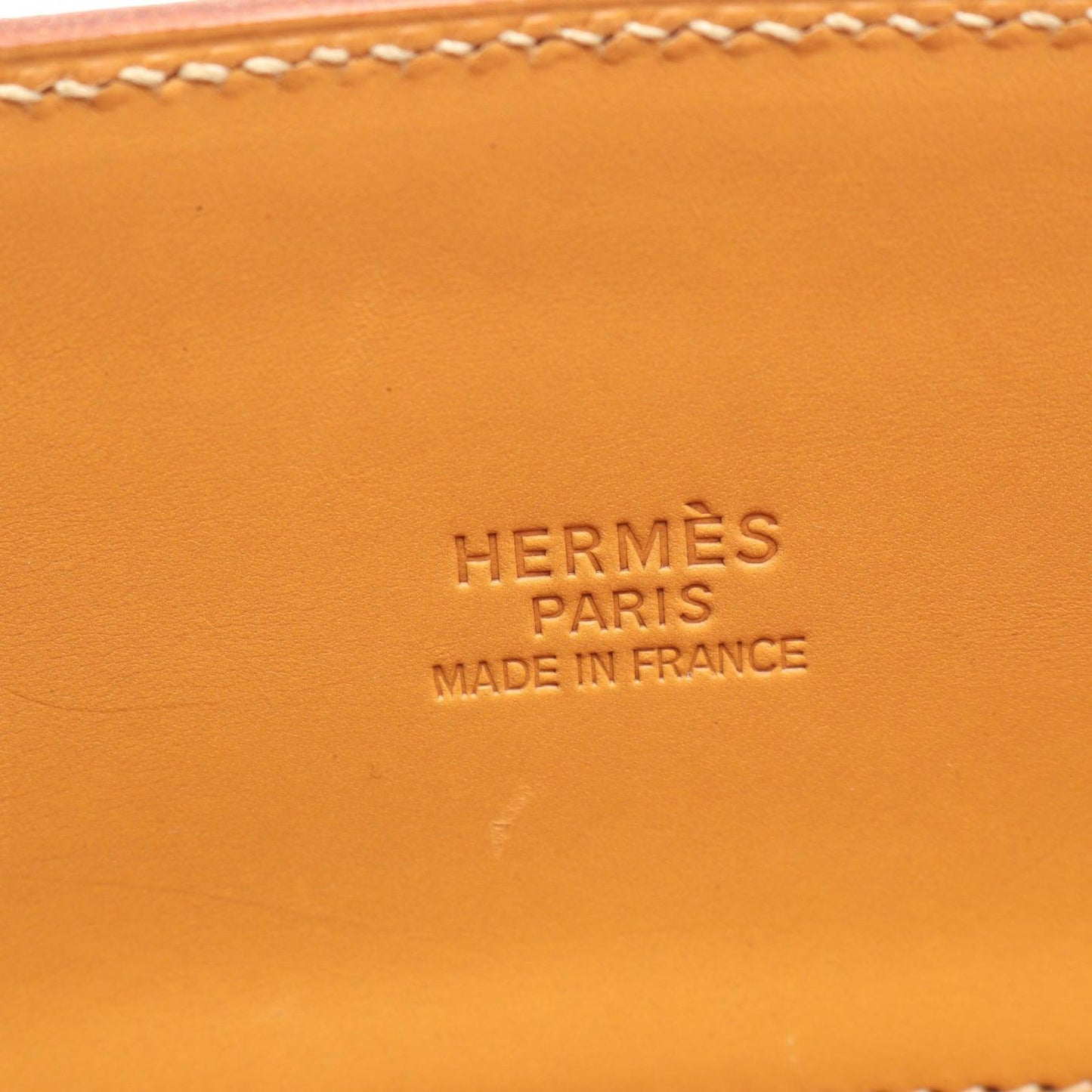 Hermes Tote White Bus GM Natural Leather Calf — view 4
