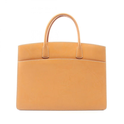 Hermes Tote White Bus GM Natural Leather Calf