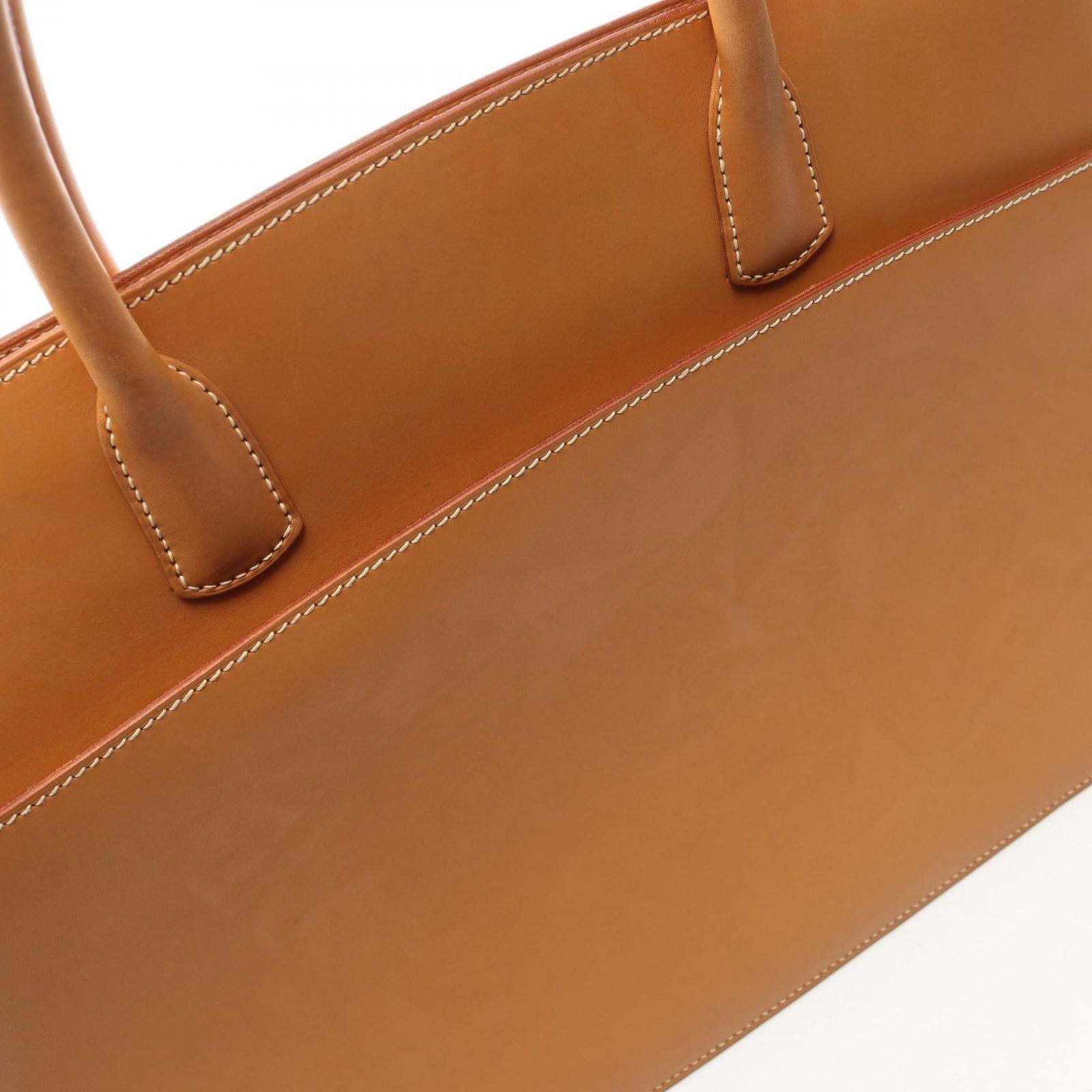 Hermes Tote White Bus GM Natural Leather Calf — view 8