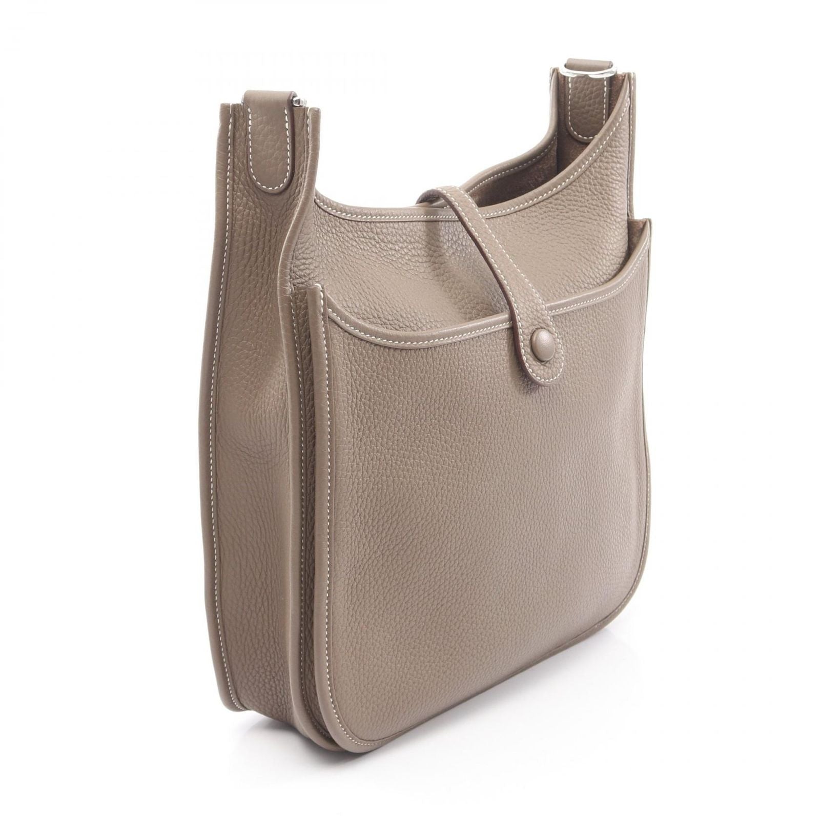 Hermes Shoulder Bag Evelyne 3 PM Etoupe Leather — view 2