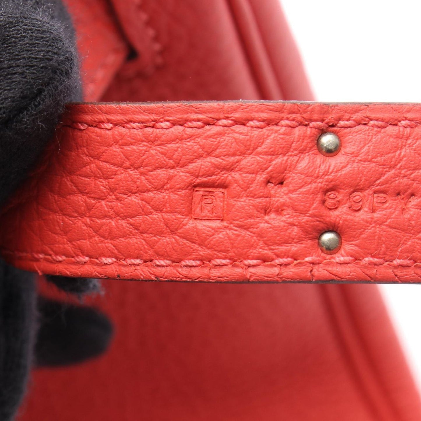 Hermes Handbag Birkin 30 Rouge Pivoine Leather — view 5