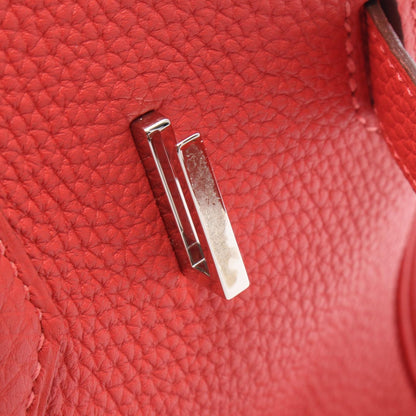 Hermes Handbag Birkin 30 Rouge Pivoine Leather — view 9