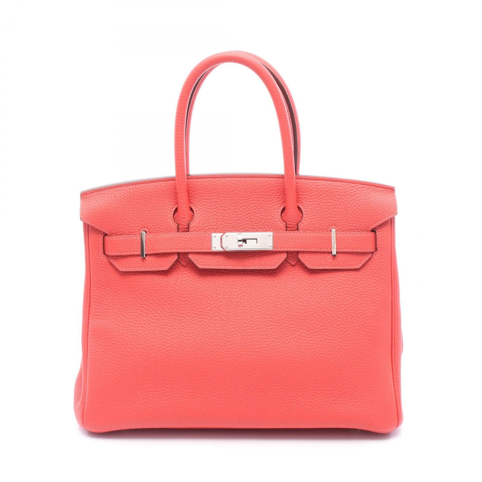 Hermes Handbag Birkin 30 Rouge Pivoine Leather