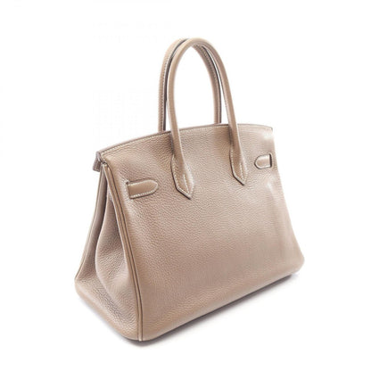 Hermes Handbag Birkin 30 Etoupe Leather — view 2