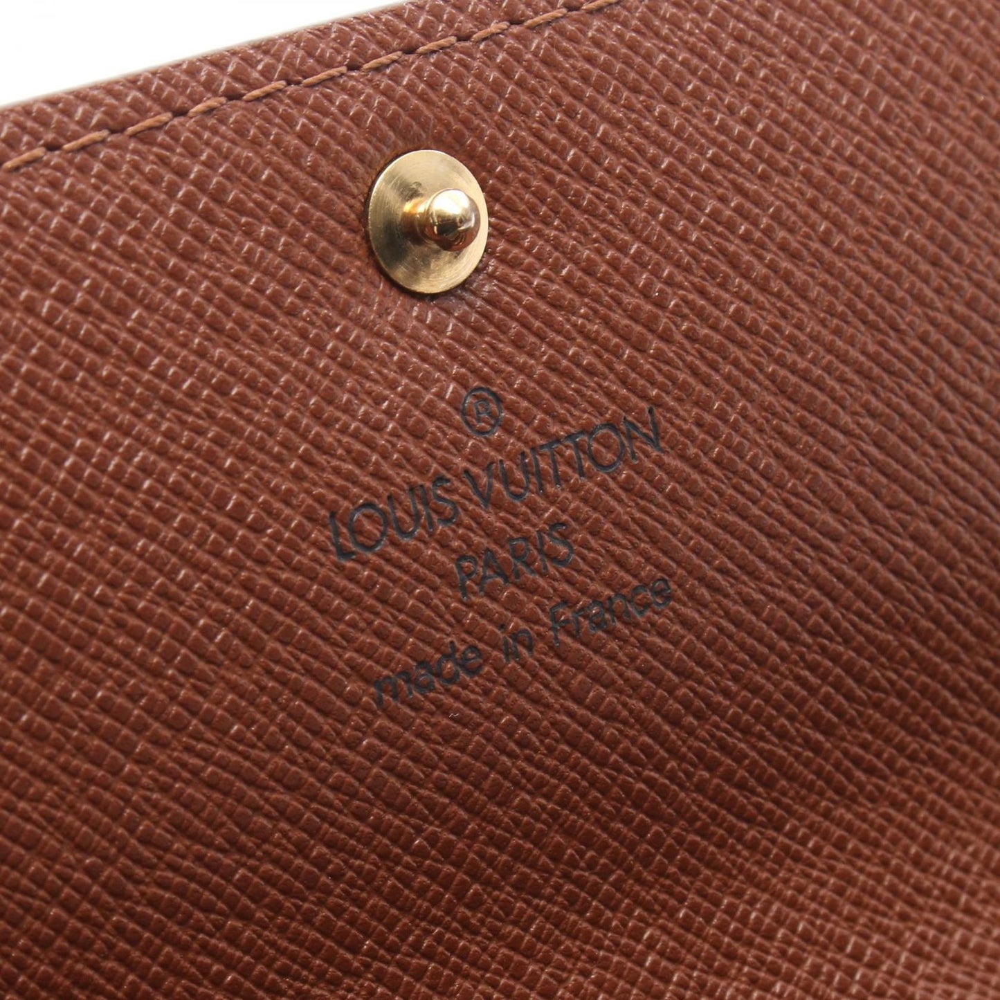 Louis Vuitton Bifold Wallet Pochette Porte-Monnaie Cles Leather — view 4