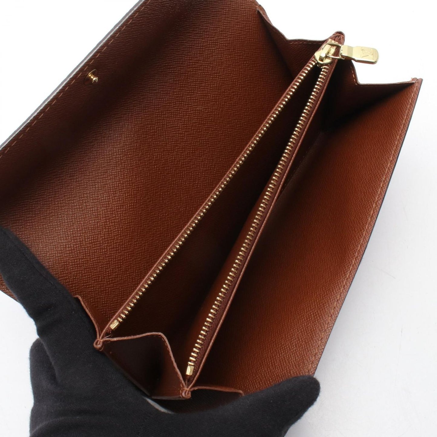 Louis Vuitton Bifold Wallet Pochette Porte-Monnaie Cles Leather — view 3