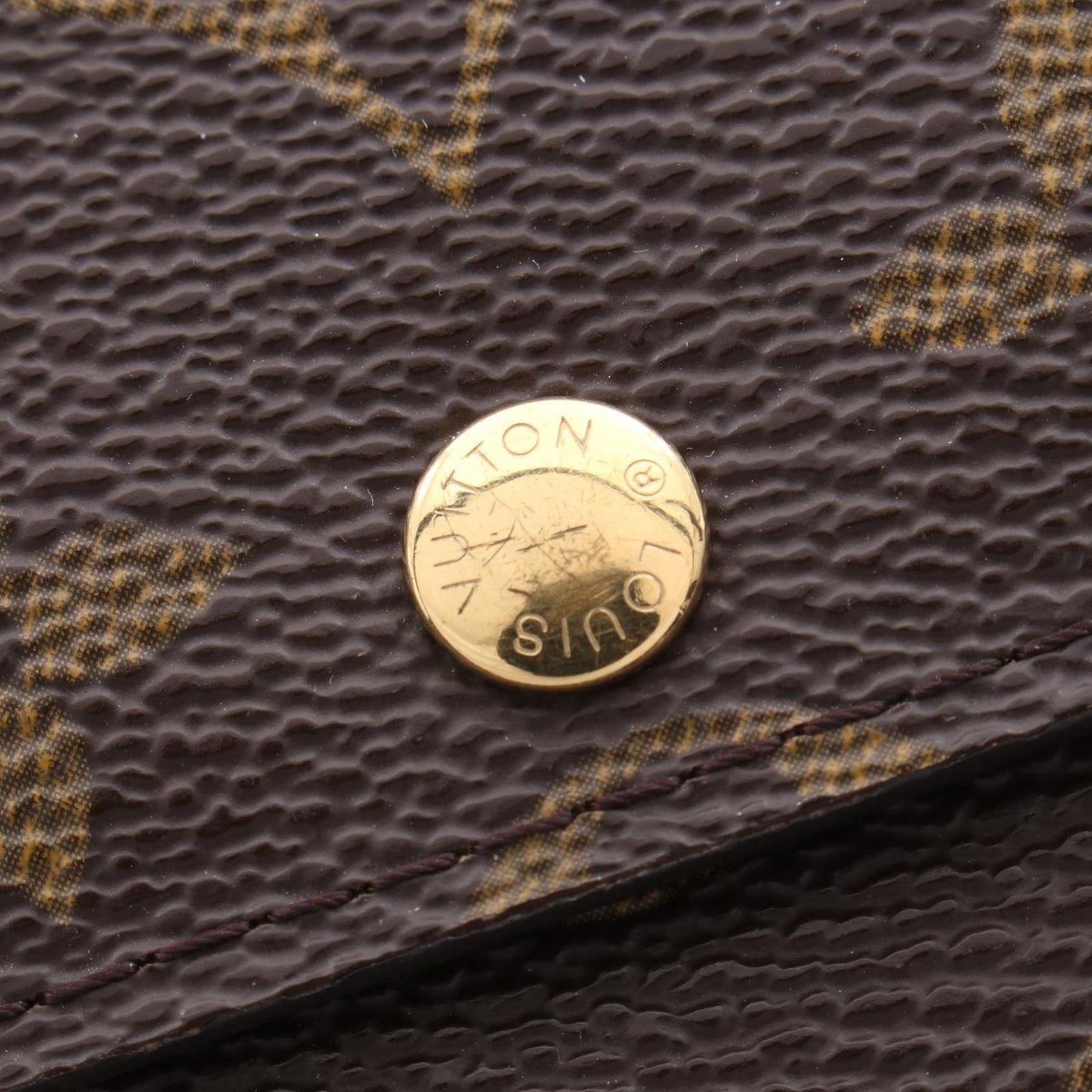 Louis Vuitton Bifold Wallet Pochette Porte-Monnaie Cles Leather — view 9