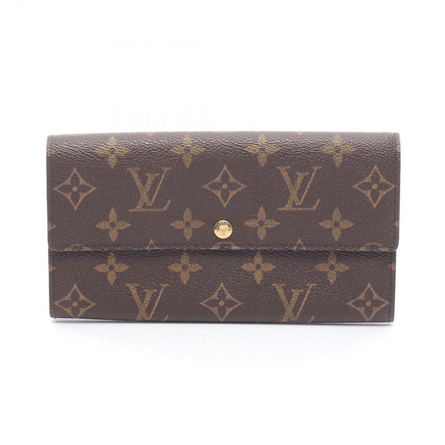 Louis Vuitton Bifold Wallet Pochette Porte-Monnaie Cles Leather