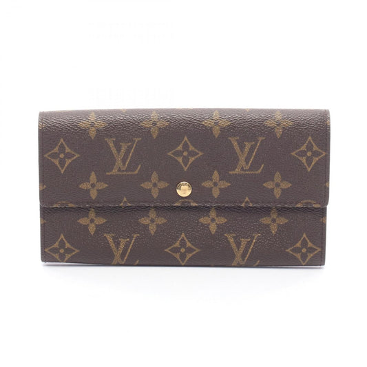 Louis Vuitton Bifold Wallet Pochette Porte-Monnaie Cles Leather