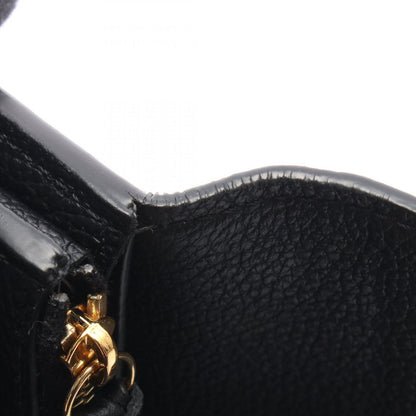 Louis Vuitton Coin Case Porte-Monnaie Rosalie Noir Leather — view 6