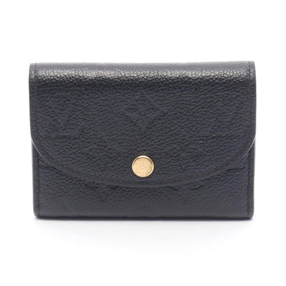 Louis Vuitton Coin Case Porte-Monnaie Rosalie Noir Leather