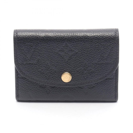 Louis Vuitton Coin Case Porte-Monnaie Rosalie Noir Leather