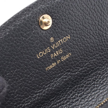 Louis Vuitton Coin Case Porte-Monnaie Rosalie Noir Leather — view 4