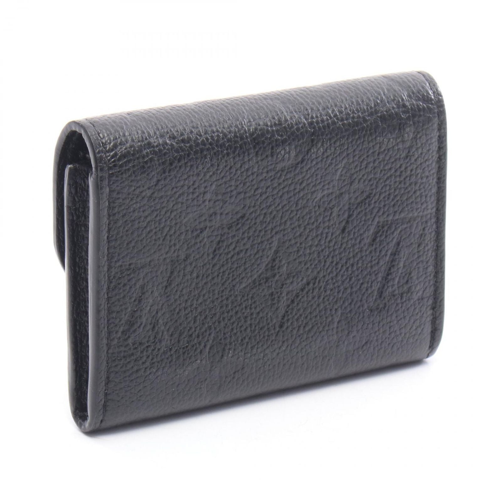 Louis Vuitton Coin Case Porte-Monnaie Rosalie Noir Leather — view 2