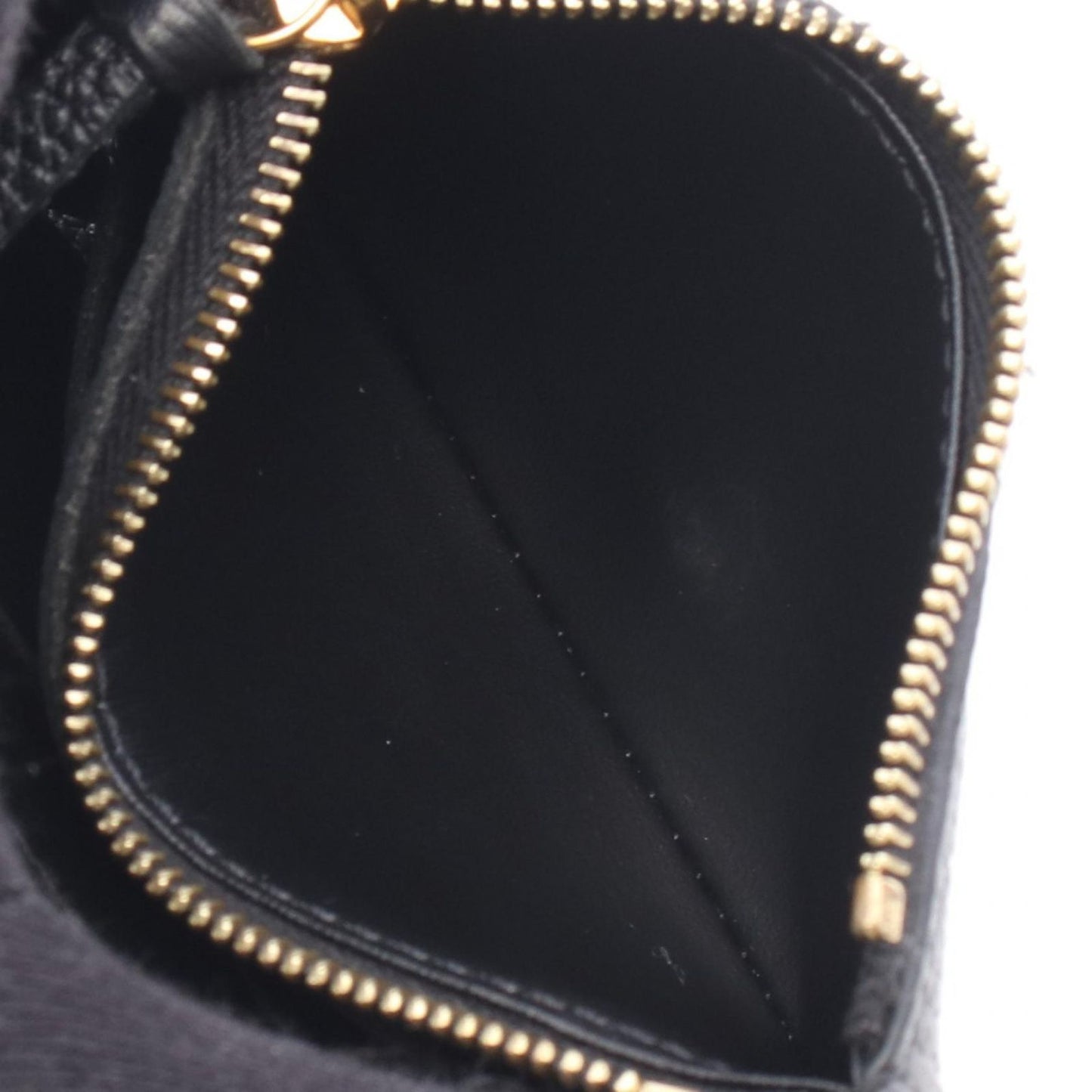 Louis Vuitton Coin Case Porte-Monnaie Rosalie Noir Leather — view 5