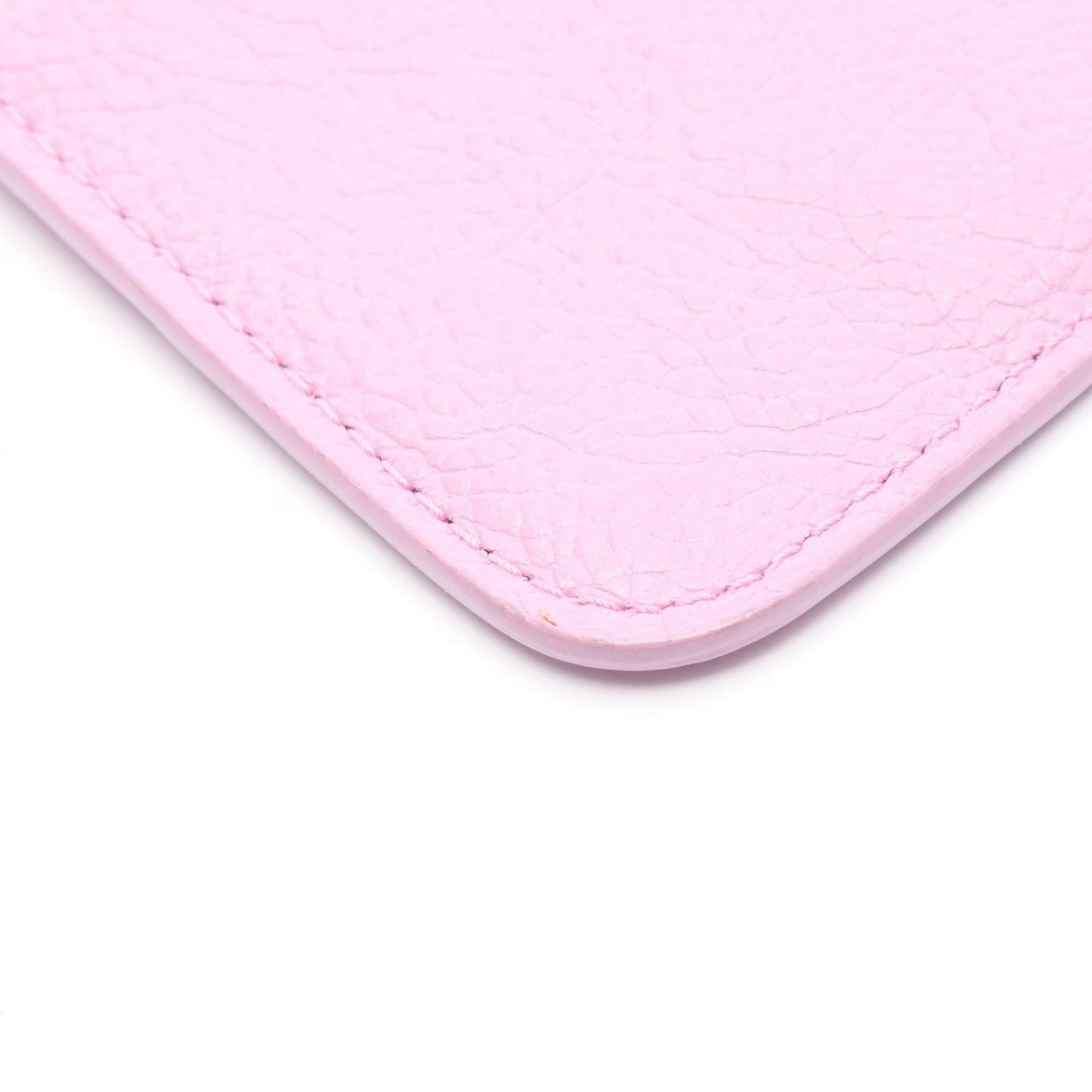 Balenciaga Coin Case Cash Long Card Purple Leather — view 6