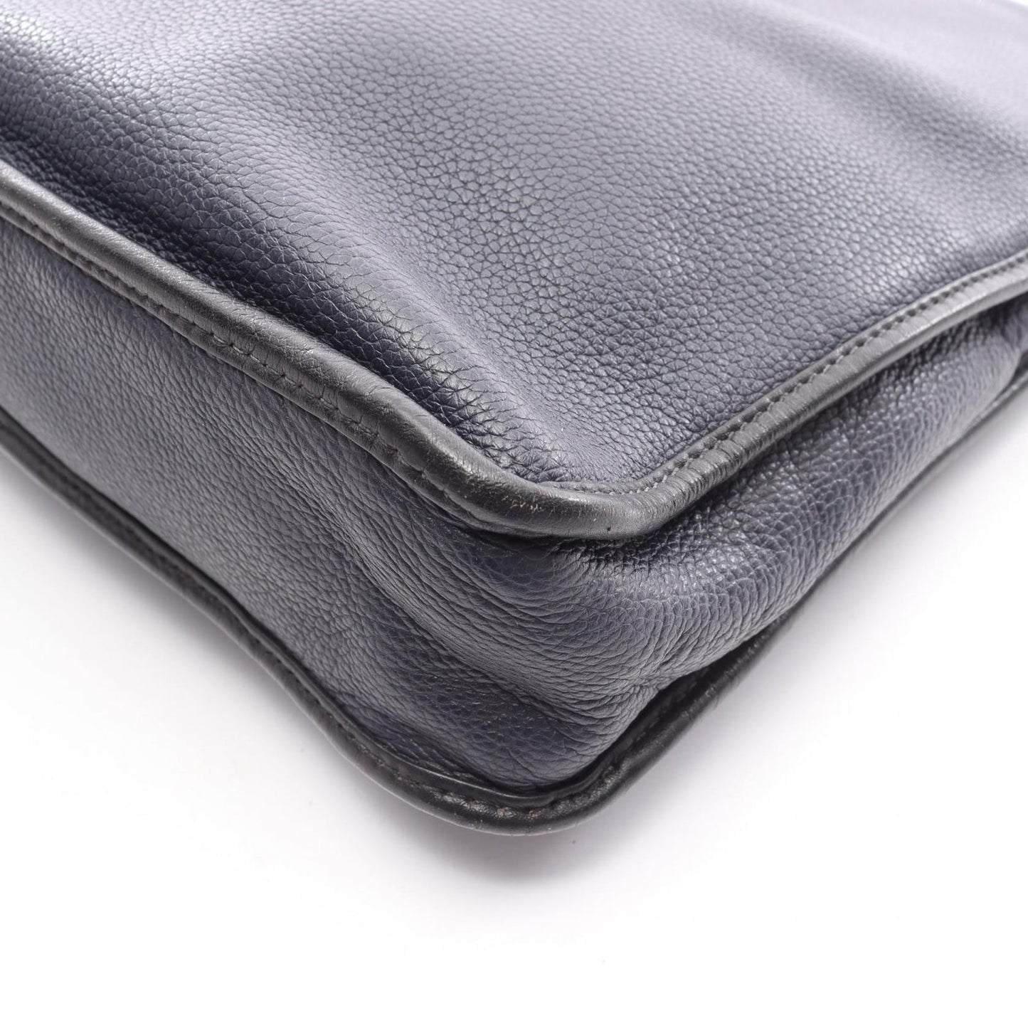 Loewe Briefcase Toledo Navy Leather — view 7