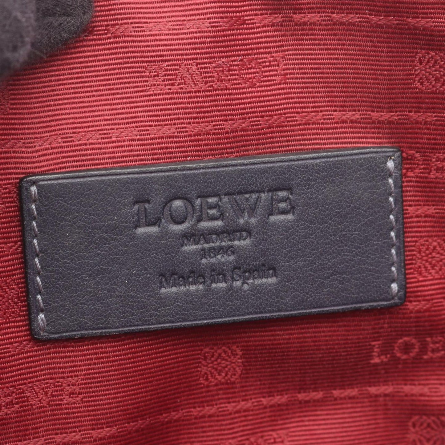 Loewe Briefcase Toledo Navy Leather — view 4